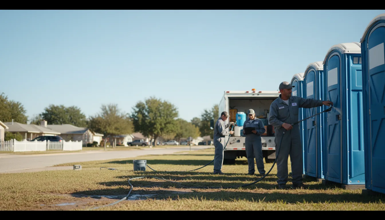 Long-Term Portable Toilet Rental in Boyce, LA near me
